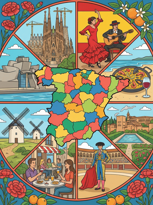 Spanish Cultural Tapestry (80 Colours)