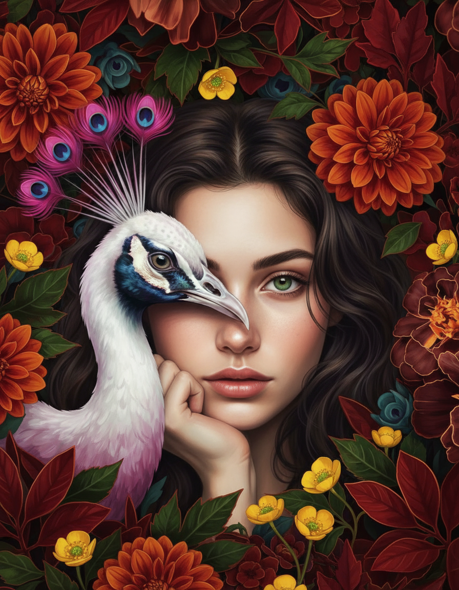 White Peacock Vision (120 Colours)