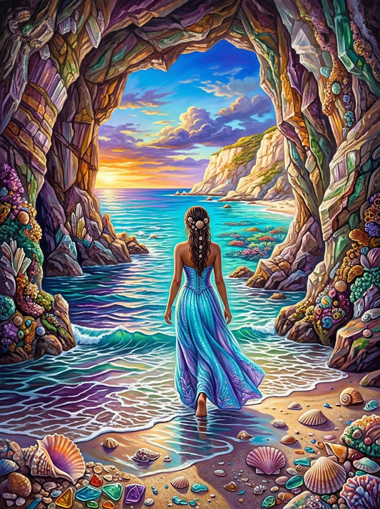Cave Seaside Escape (80 Colours)