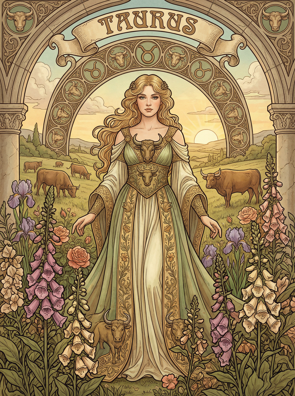 Taurus Meadow Goddess (120 Colours)