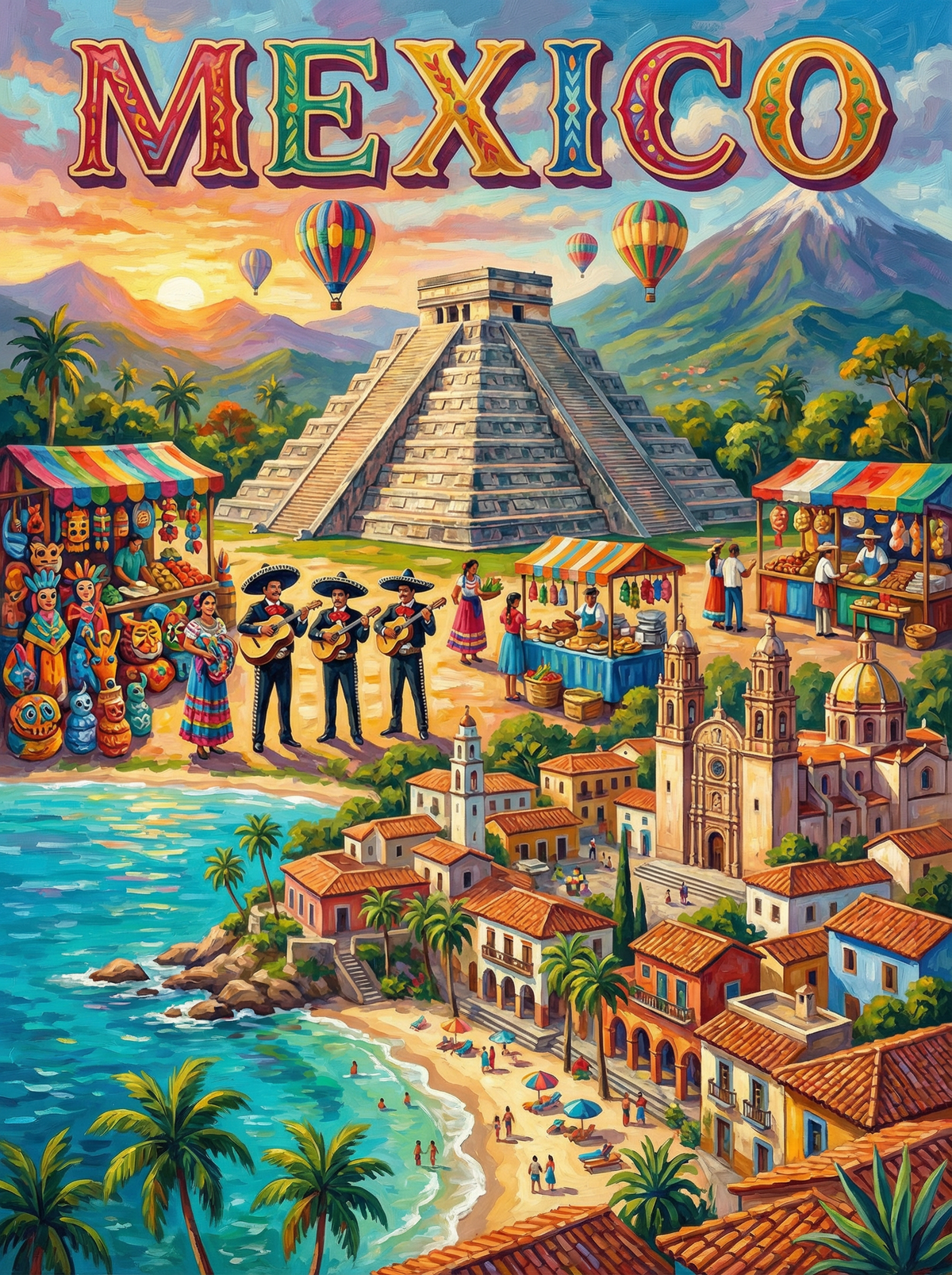 Mexico Fiesta by the Sea (80 Colours)
