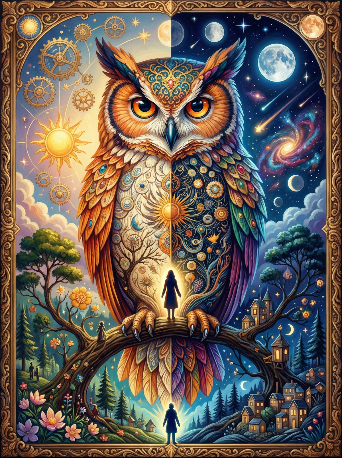 Celestial Owl Guardian (120 Colours)