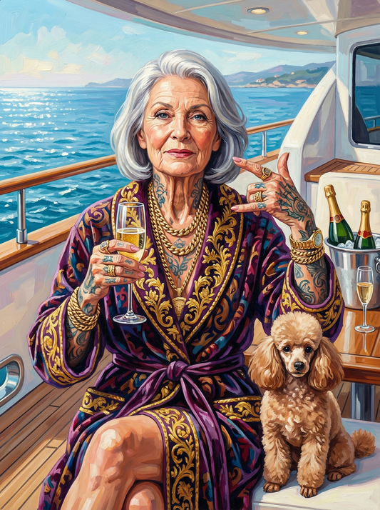 Champagne Celebration Ocean View (80 Colours)