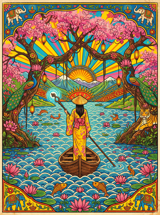 Cherry Blossom Archway (80 Colours)