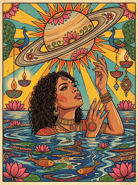 Cosmic Saturn Bather (80 Colours)