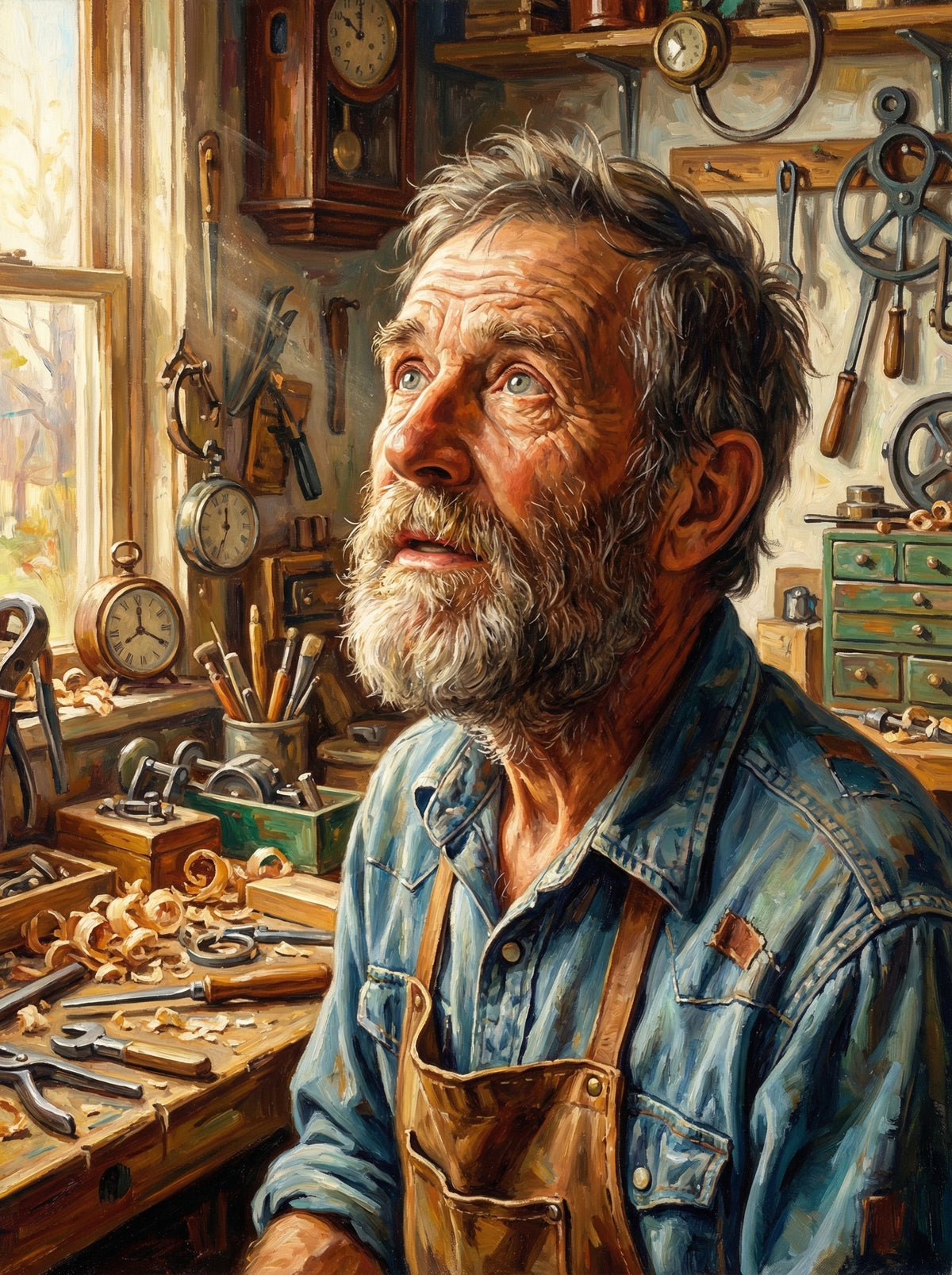Craftsman In Workshop (120 Colours)