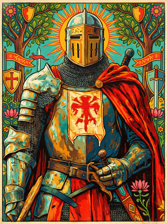 Crusader Knight Armor (80 Colours)