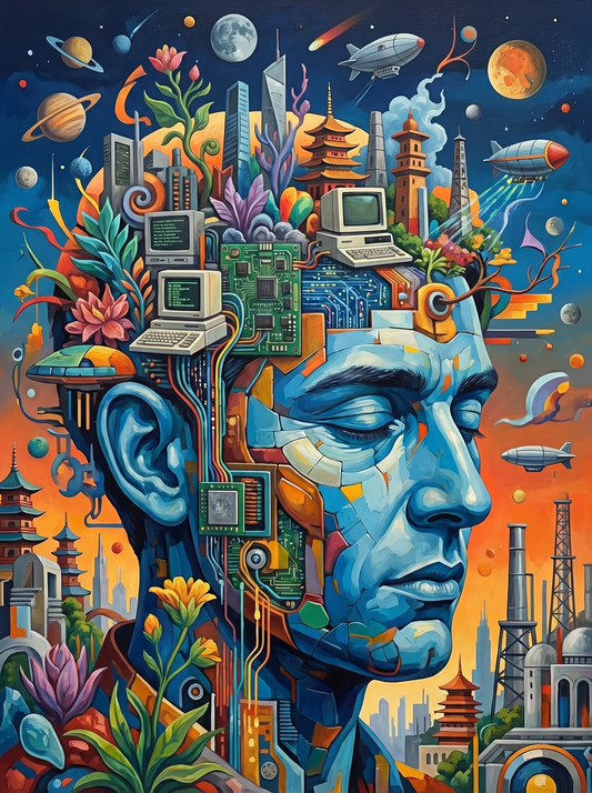 Cyborg Mind Architecture (80 Colours)