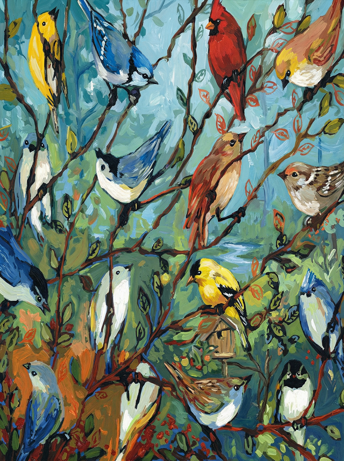 Songbirds of Spring (120 Colours)