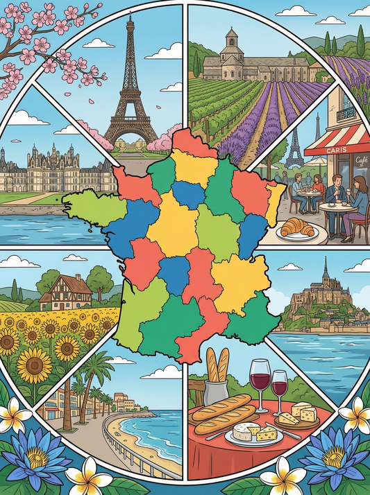France Timeless Journey (80 Colours)