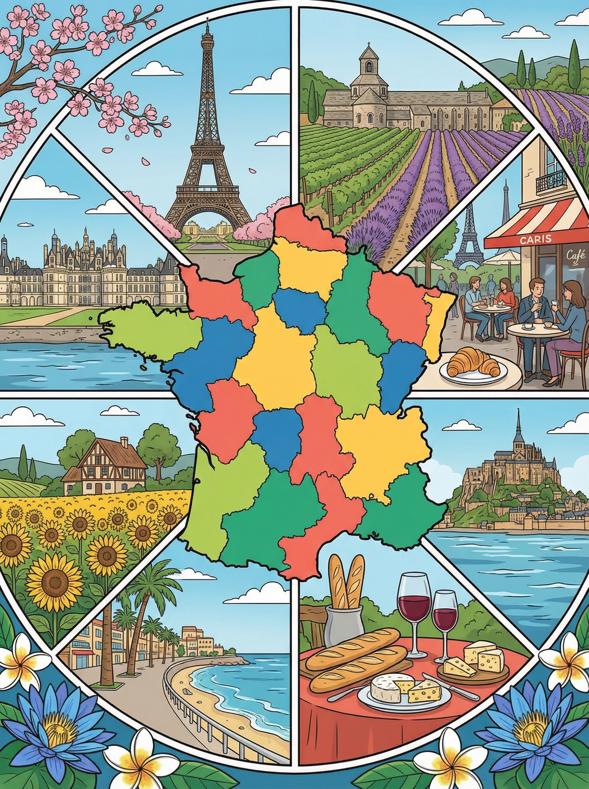 France Timeless Journey (120 Colours)