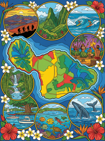 Island Life Panorama (120 Colours)