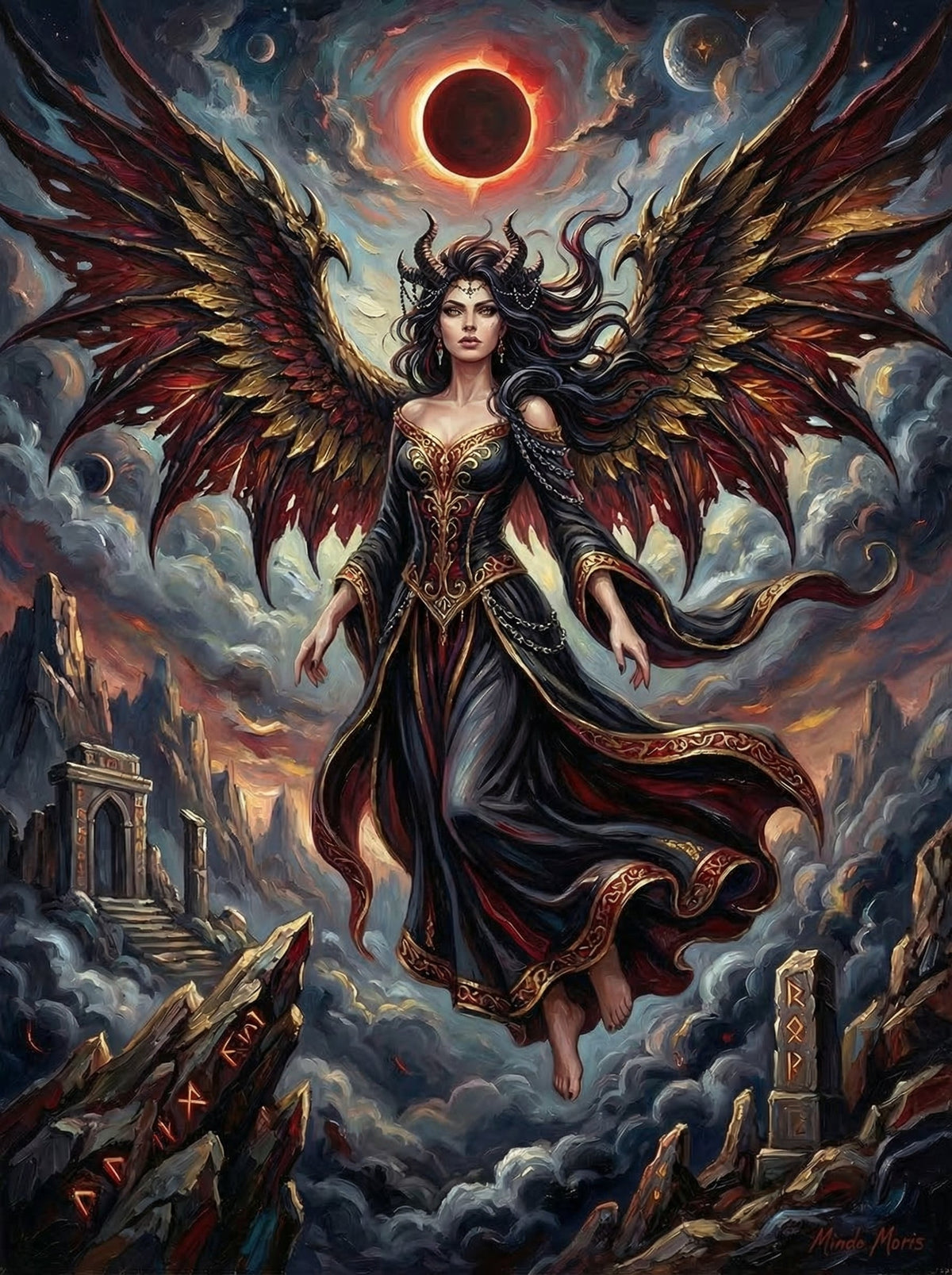 Dark Eclipse Angel Queen (120 Colours)