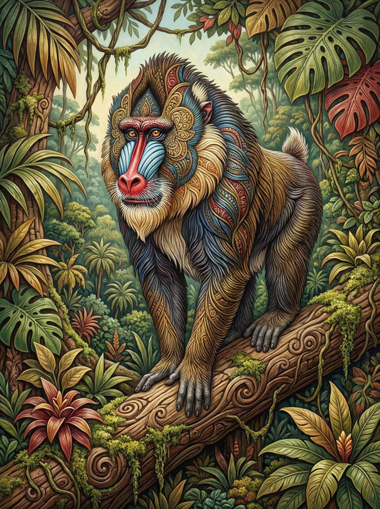 Decorative Monkey Forest (120 Colours)