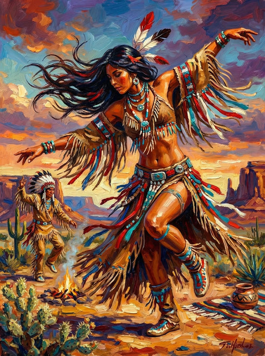 Desert Dancer Indian Woman (120 Colours)
