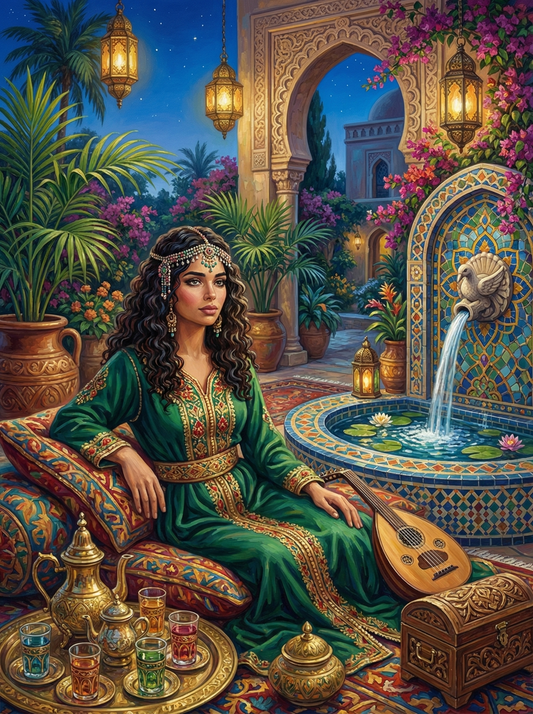 Desert Oasis Musician (80 Colours)