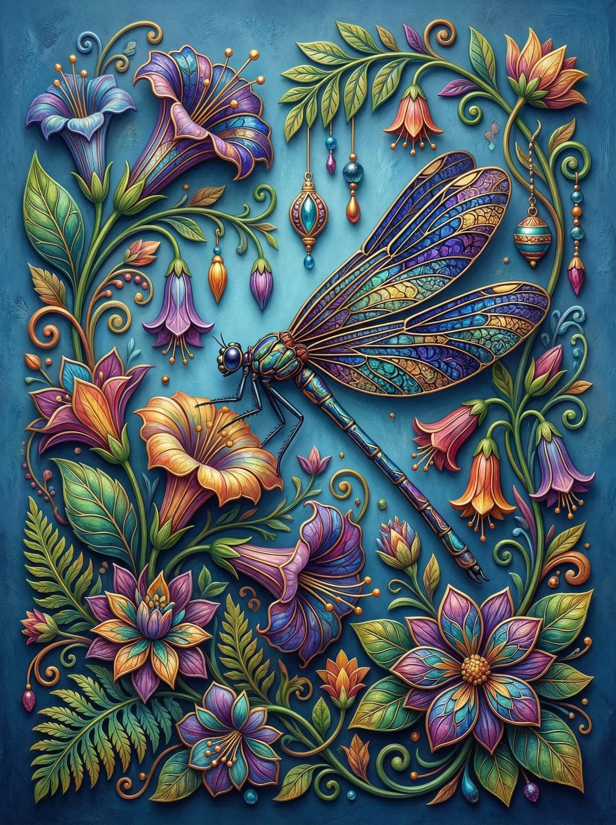 Dragonfly Garden Jewel (120 Colours)