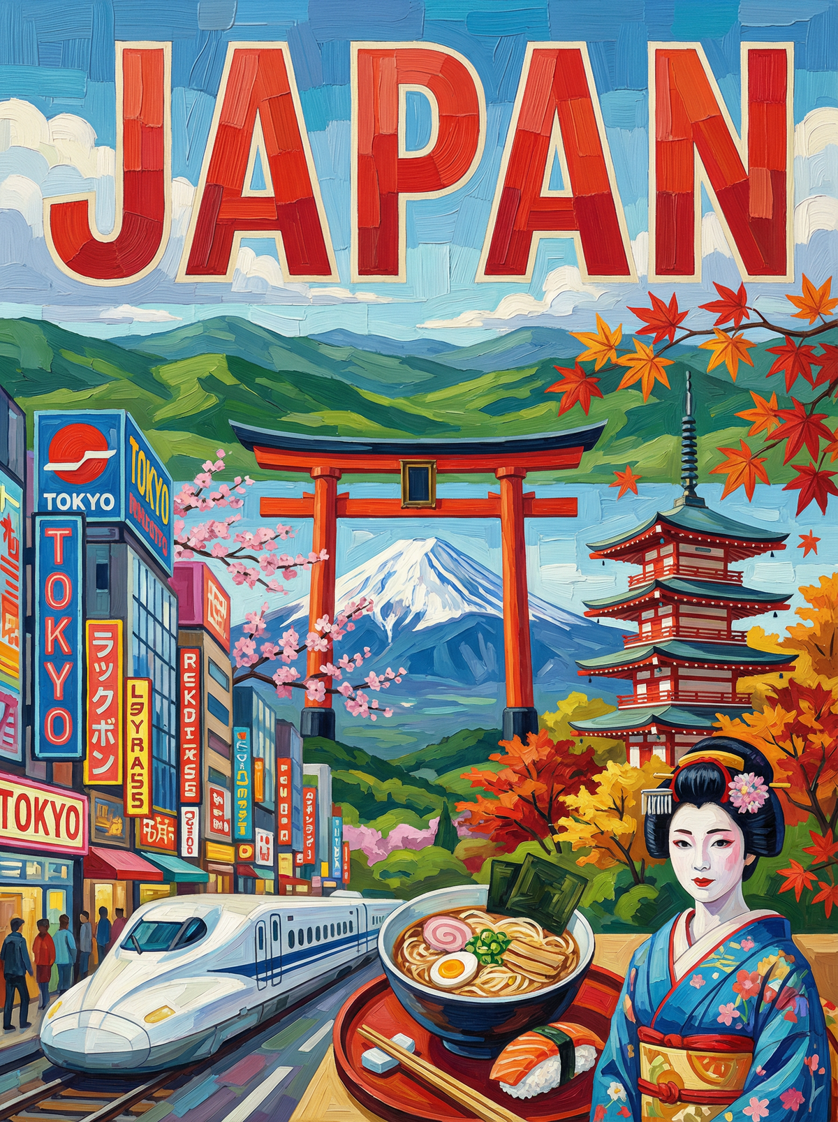 Japan Timeless Journey (120 Colours)