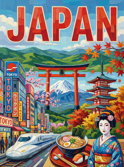 Japan Timeless Journey (120 Colours)