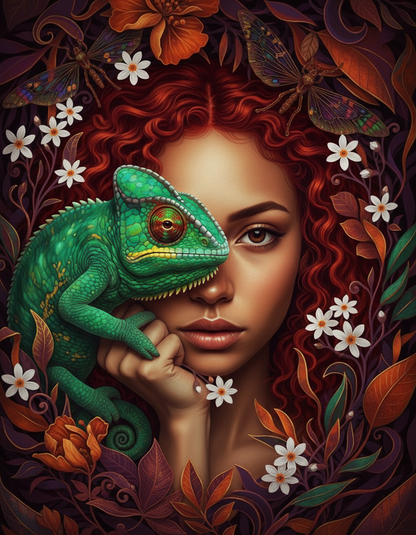 Chameleon Red Curls (120 Colours)