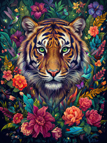 Jungle Bloom Tiger (80 Colours)