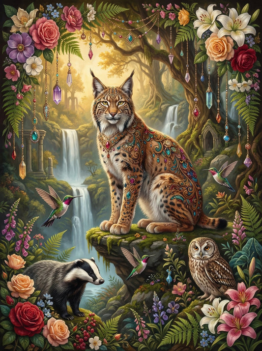 Enchanted Lynx Waterfall (80 Colours)