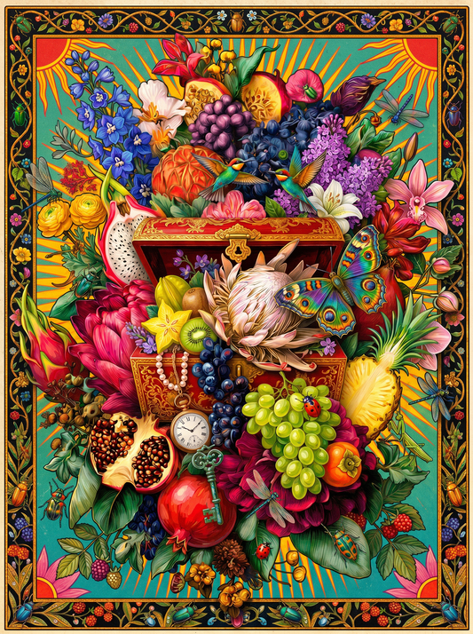 Floral Fruit Abundance (80 Colours)