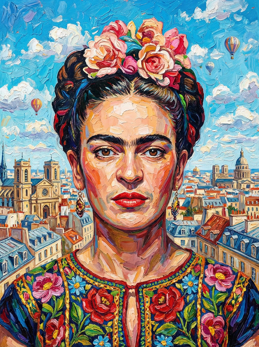 Frida Kahlo Portrait (80 Colours)