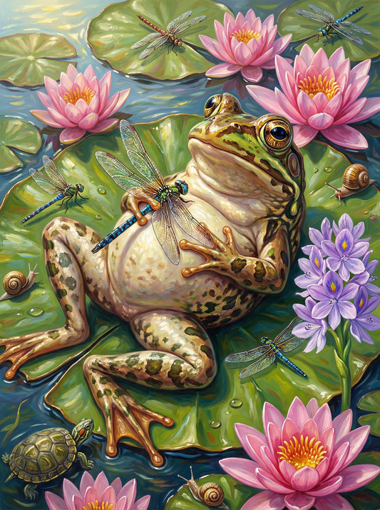 Frog Lily Pad Paradise (80 Colours)