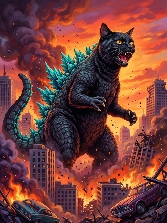 Godzilla City Monster Attack (80 Colours)