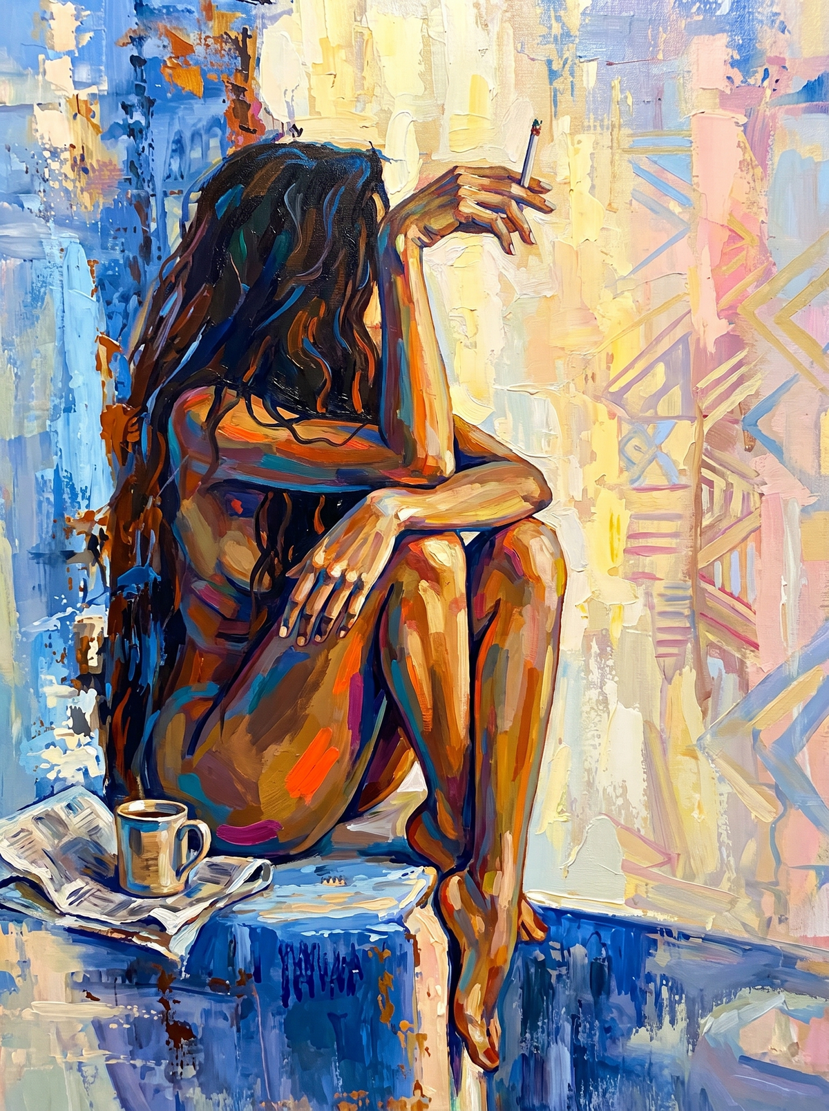 Golden Light Quiet Contemplation (120 Colours)