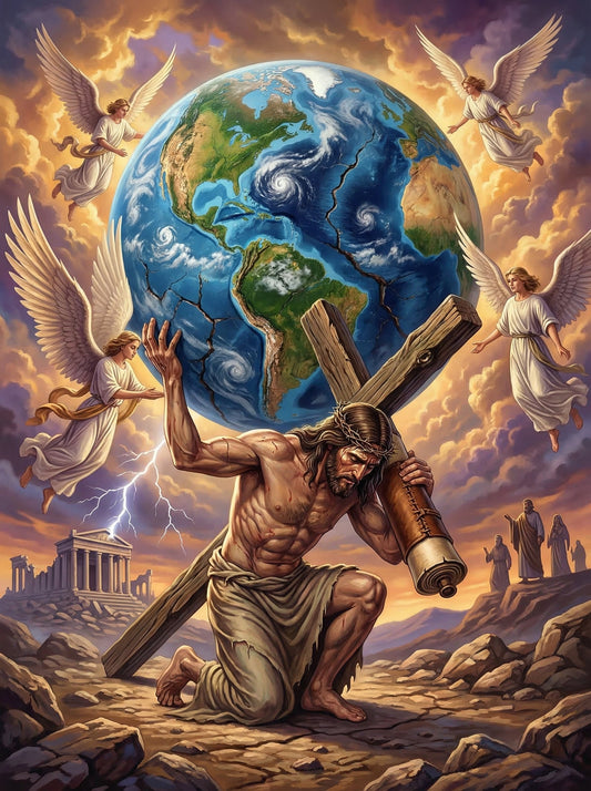 Jesus Carrying the World (120 Colours)