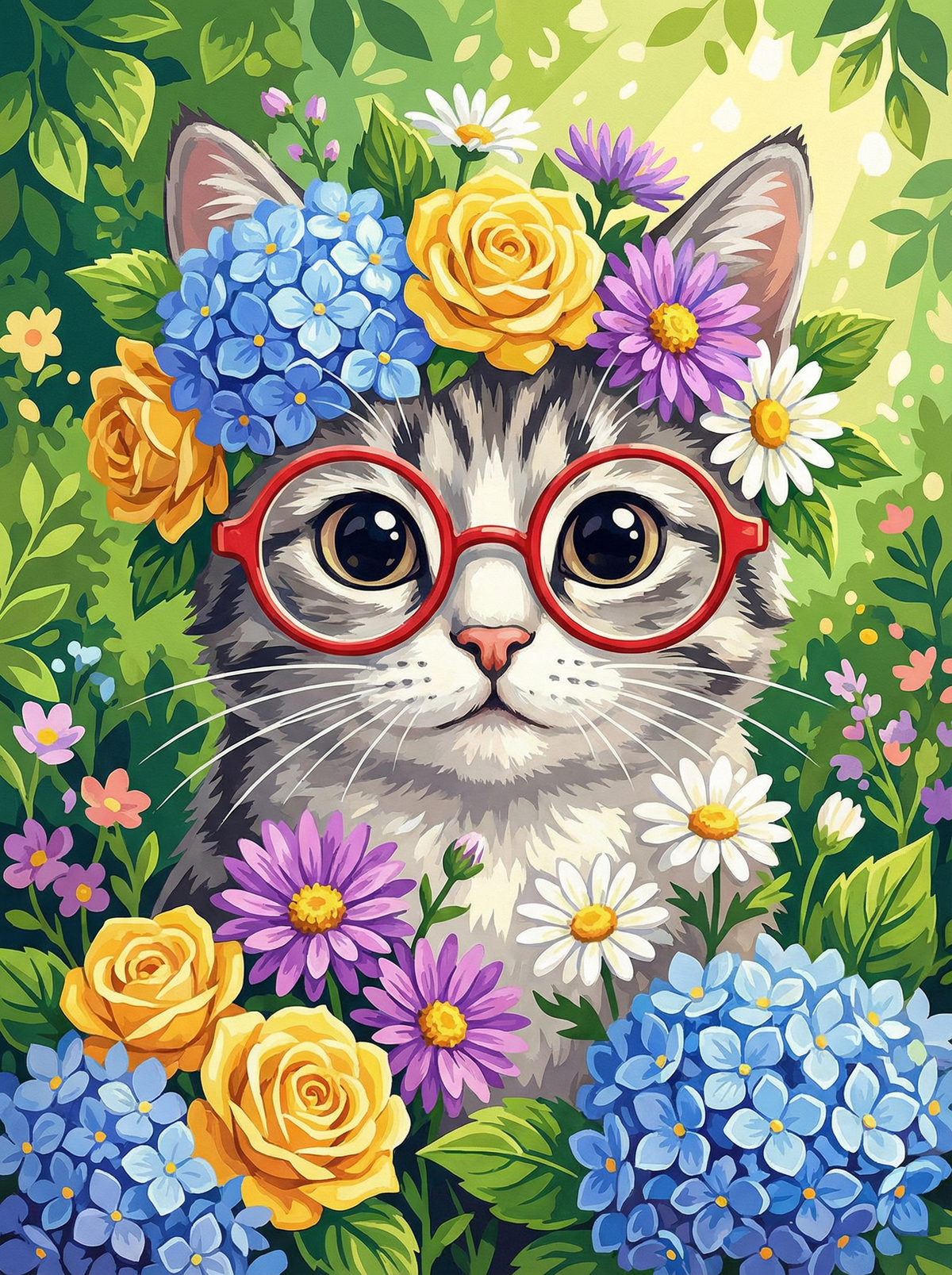Floral Whisker Muse (120 Colours)