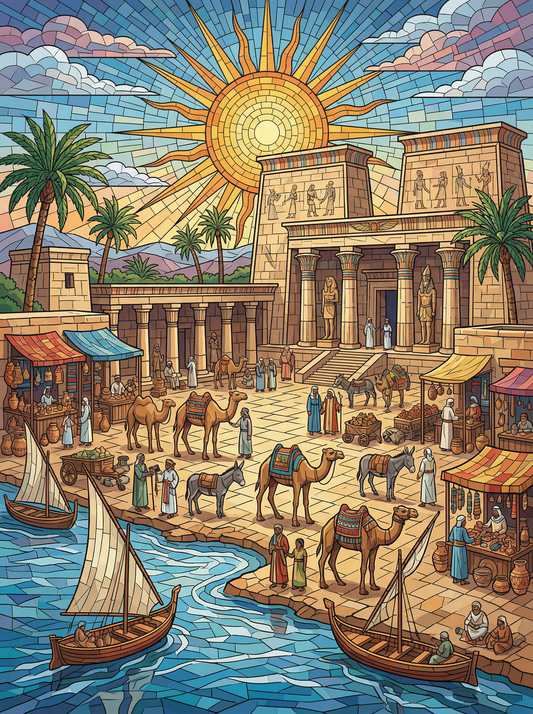 Golden Nile Marketplace (80 Colours)