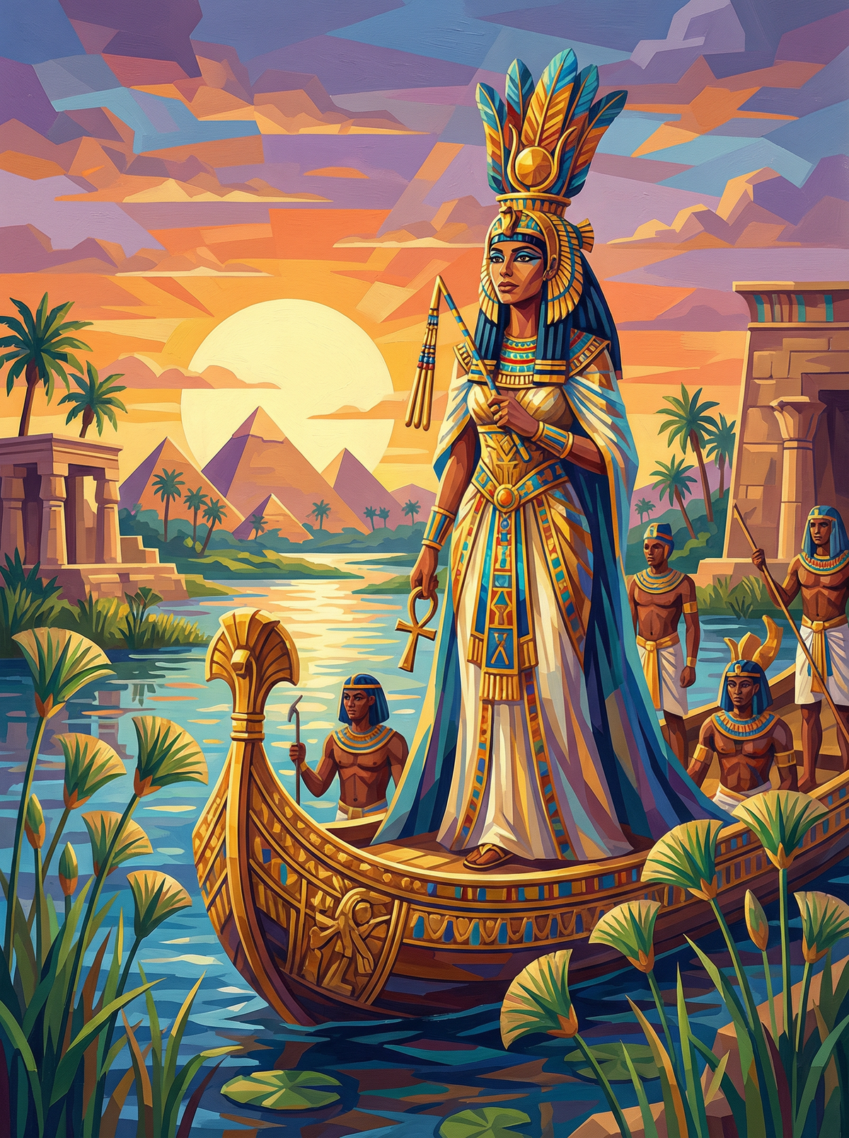 Nile Queen’s Journey (120 Colours)