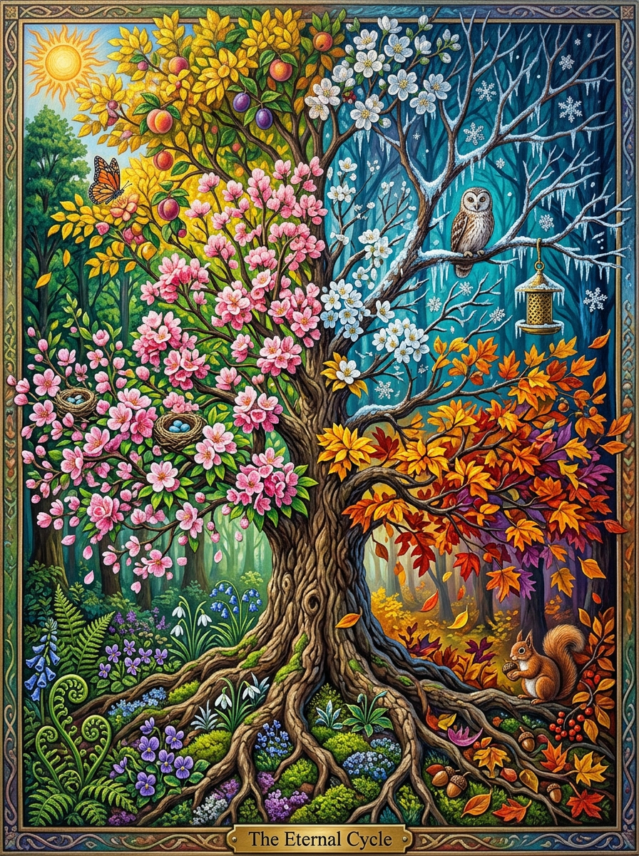 The Eternal Cycle of Seasons (120 Colours)