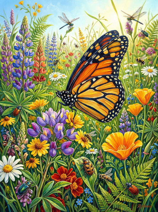 Monarch Meadow Harmony (80 Colours)