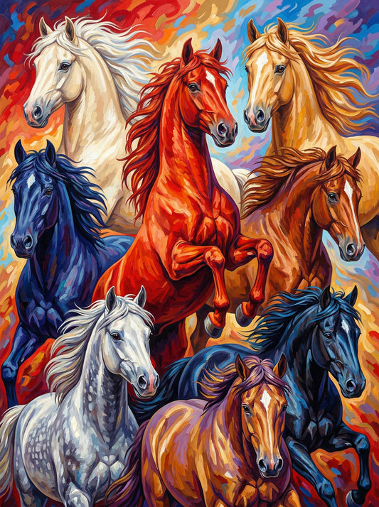 Wildfire Seven Stallions (80 Colours)