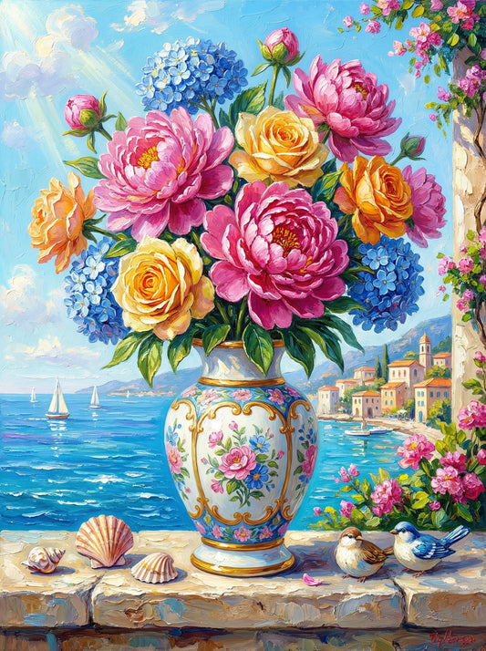 Mediterranean Rose Escape (120 Colours)