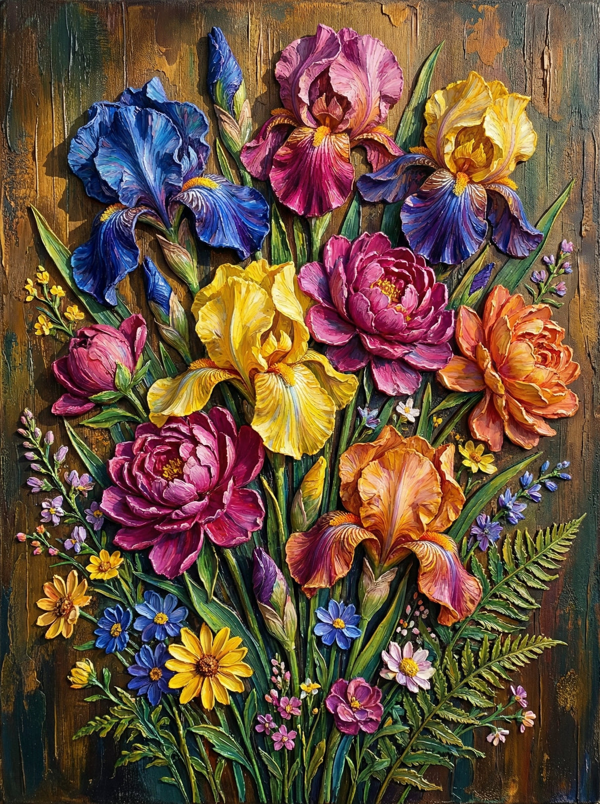 Golden Rose Hydrangea (120 Colours)