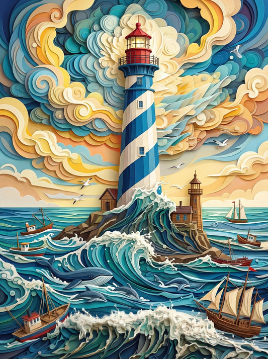 Paperwave Lighthouse Storm (80 Colours)