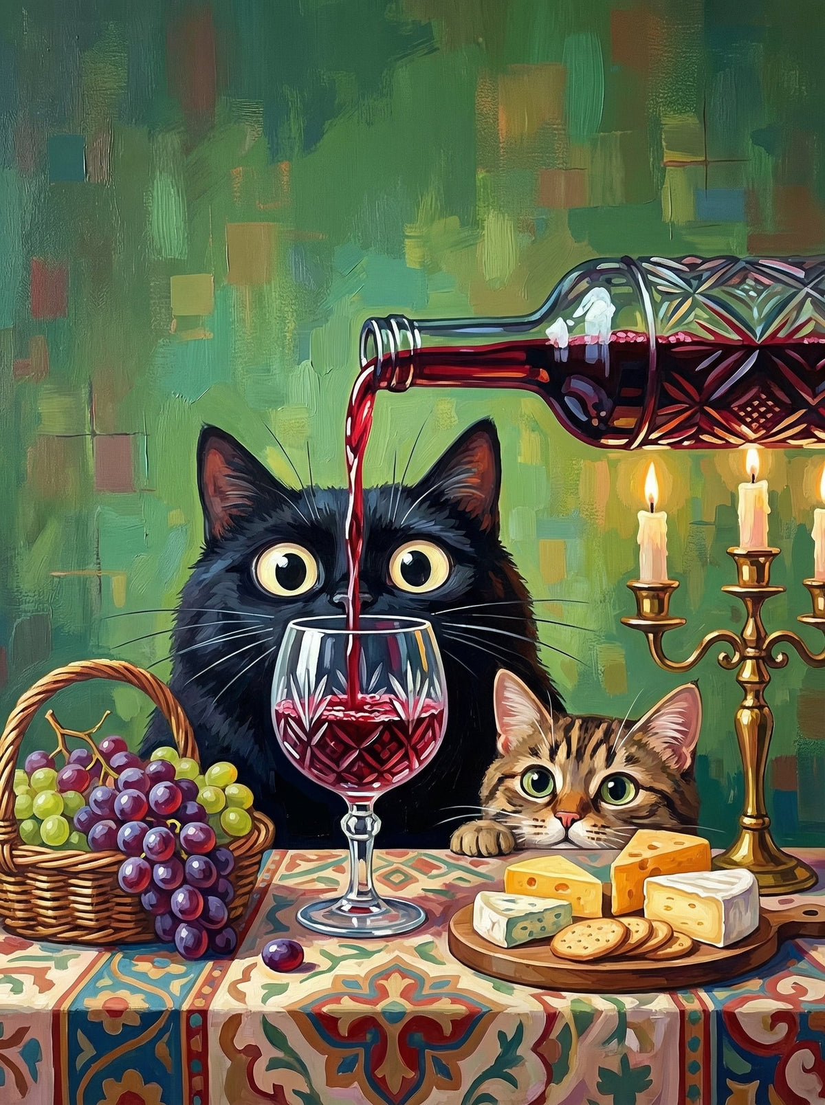 Wine & Whiskers Night (120 Colours)
