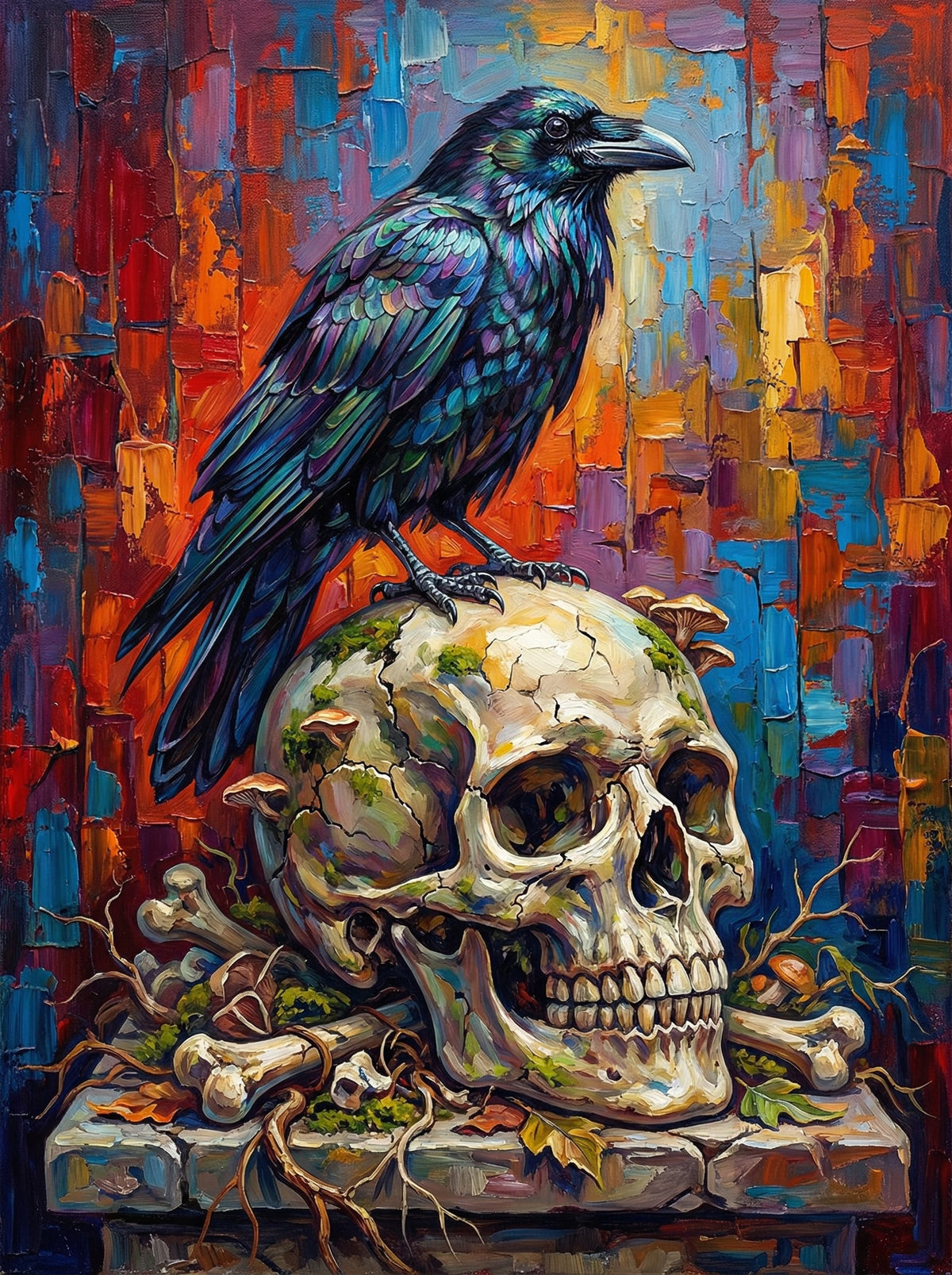 Raven of Forgotten Bones (120 Colours)