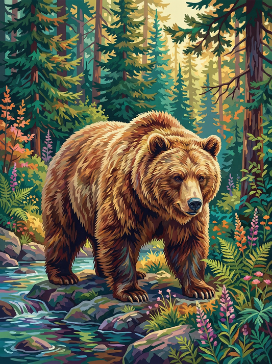 Woodland Stream Bear (80 Colours)