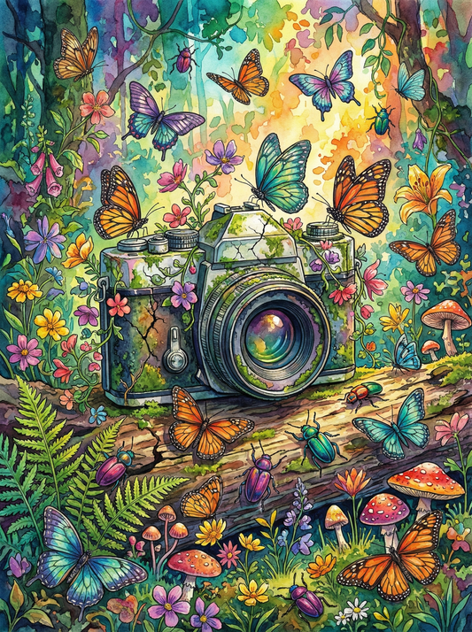 Enchanted Butterfly Camera (80 Colours)