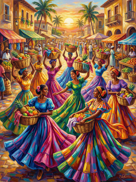 Sunset Market Dance (80 Colours)