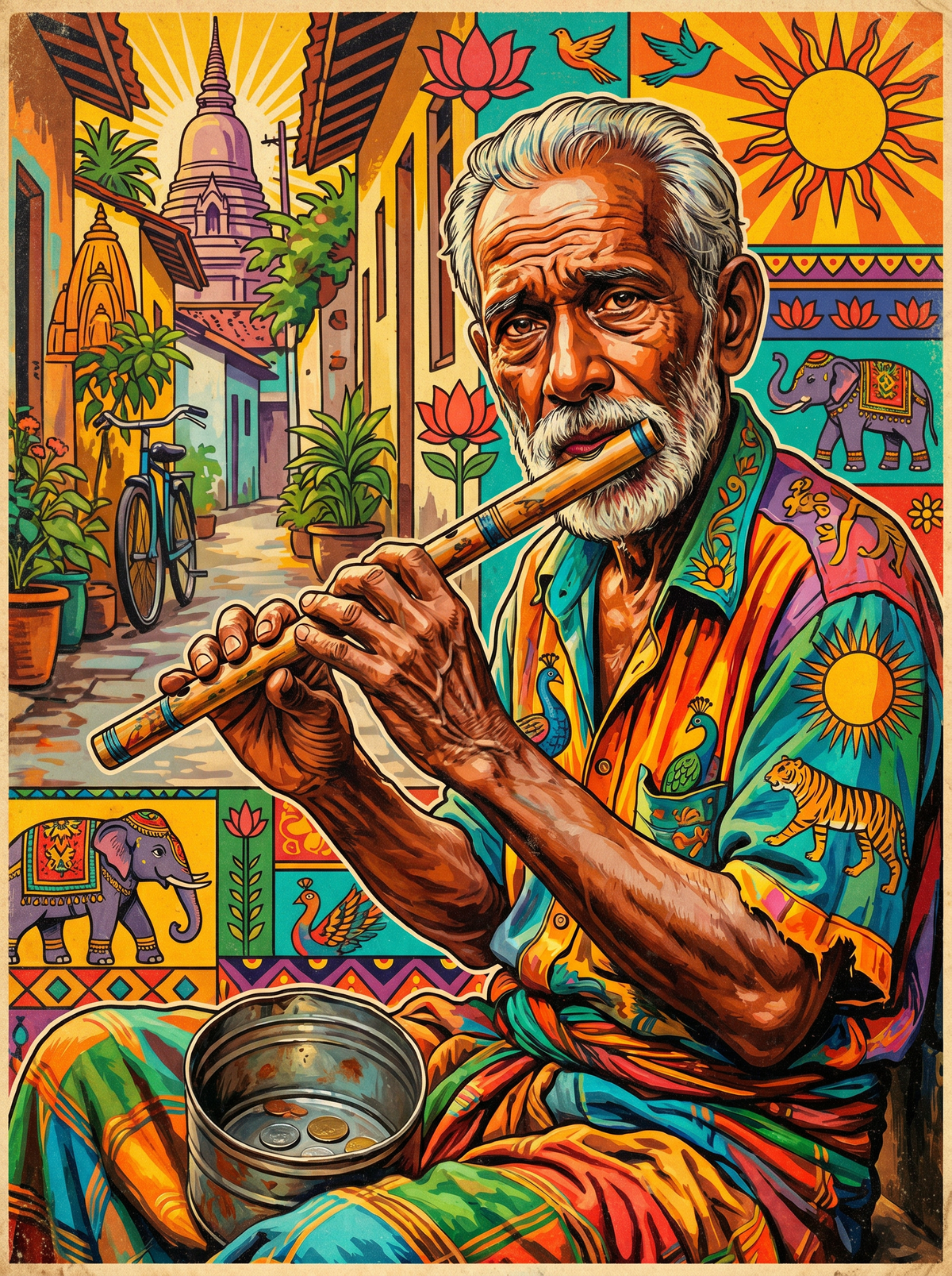 Indian Flute Elder (120 Colours)
