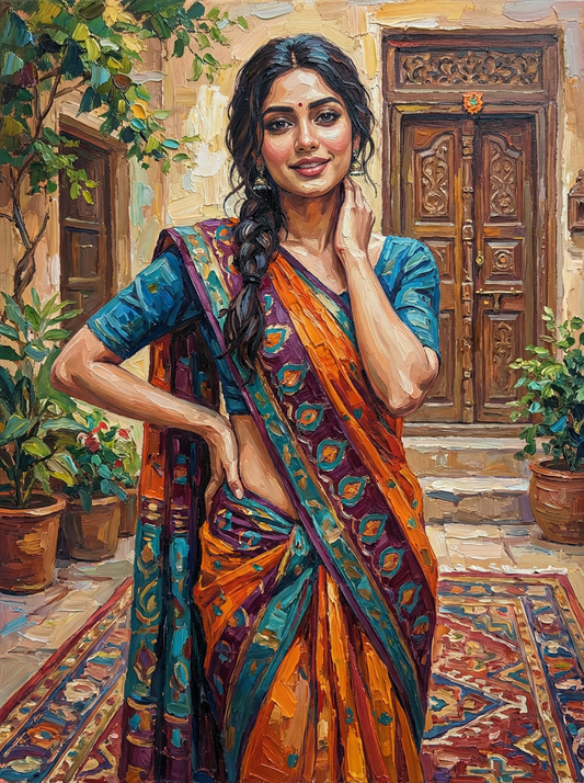 Indian Woman Heritage (80 Colours)