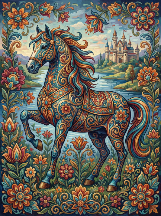 Magical Castle Horse (80 Colours)