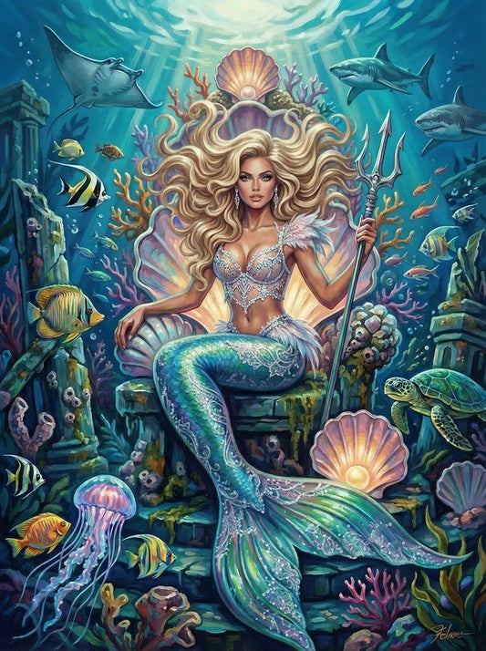 Magical Mermaid Ocean Treasure (80 Colours)